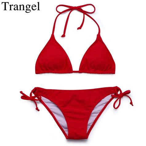 Buy Trangel Bikini 2019 Swimwear Female Swimsuit