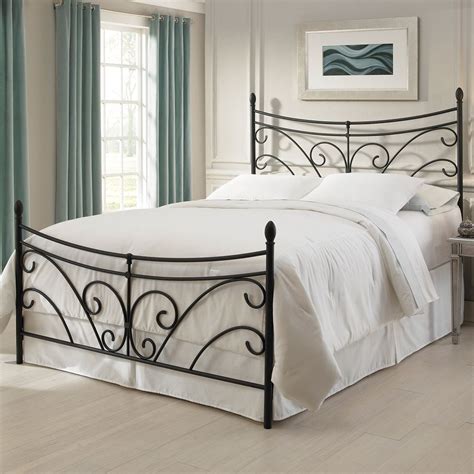 The Timeless Wrought Iron Bed Frame Queen Luna The