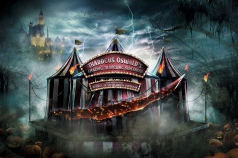 Haunted Halloween Carnival Creepy Carnival Invitation Evil Carnival