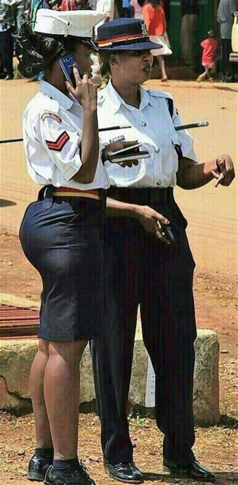 Kenyan Police Woman With The Tightest Skirt