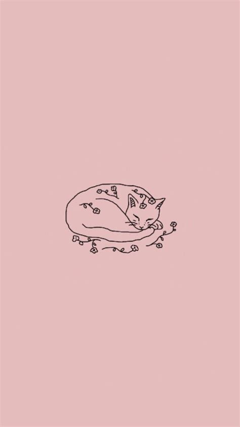 Flat gradient pink aesthetic background with geometric shape. Lockscreens — • Pink lockscreens • • like and reblog if ...