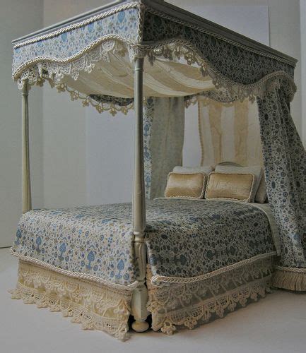 To create comfortable, stylish outdoor furniture from the highest quality materials at an affordable price. 1:12 Dressed Canopy Bed | Doll furniture, Barbie furniture ...