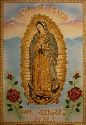 Estandartes De La Virgen De Guadalupe Estandarte Aplicado