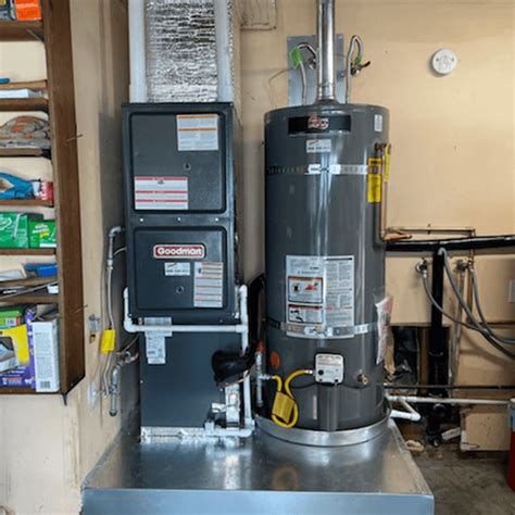 Gas Fired Furnace Ac And Water Heater Superior Mechanical Services Inc