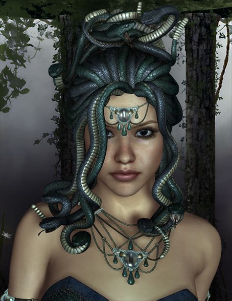 The Gorgon Medusa Daz 3d
