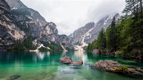 Got A Bit Unlucky With The Weather When Visiting Pragser Wildsee In