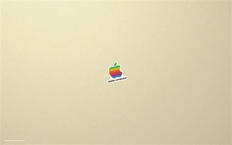 Retro Apple Logo Wallpaper 1920x1200 27817