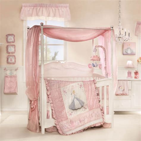 The most common disney crib bedding material is cotton. CINDERELLA Premier 7-Piece Crib Bedding Set featuring ...