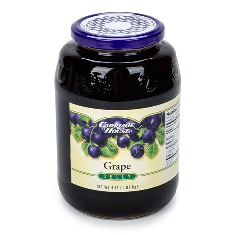 Grape Jelly 4 Lb Glass Jar