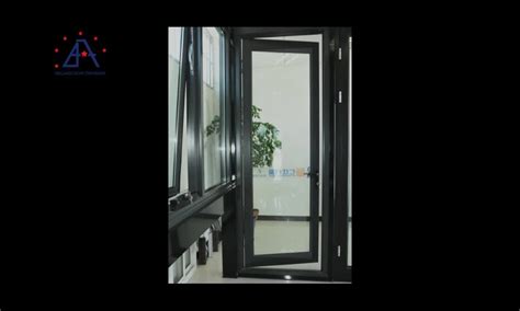 Powder Coated Double Glass Aluminum Out Swing Exterior Door Buy Out Swing Exterior Door