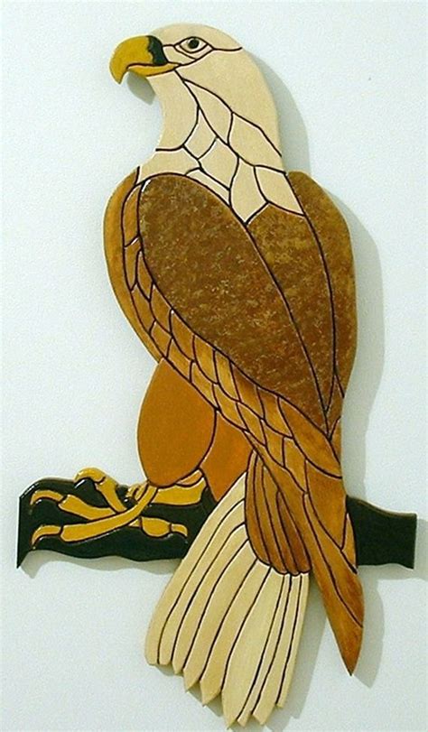 Wall Art Wood Sculpture Eagle This Is A Wall Hanging Rustic Home