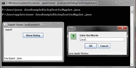 Showinputdialog Java Swing Example Computer Notes