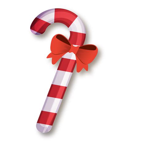 Candy Cane Christmas Sugar Christmas Candy Cane Vector Png Download