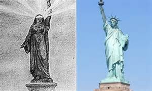 Frederic Auguste Bartholdi May Have Based The Statue Of Liberty On A Muslim Woman Daily Mail