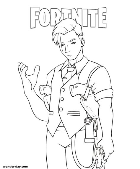 Midas Fortnite Coloring Pages Print For Free Wonder Day — Coloring