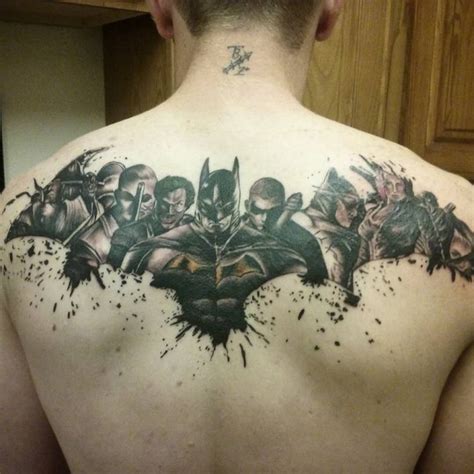 40 Cool Batman Tattoo Designs For Men A Supercharged Style