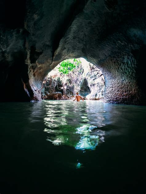 Tayangban Cave Pool On Siargao Island Philippines