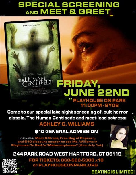 The Human Centipede Screening With Star Ashley C Williams West
