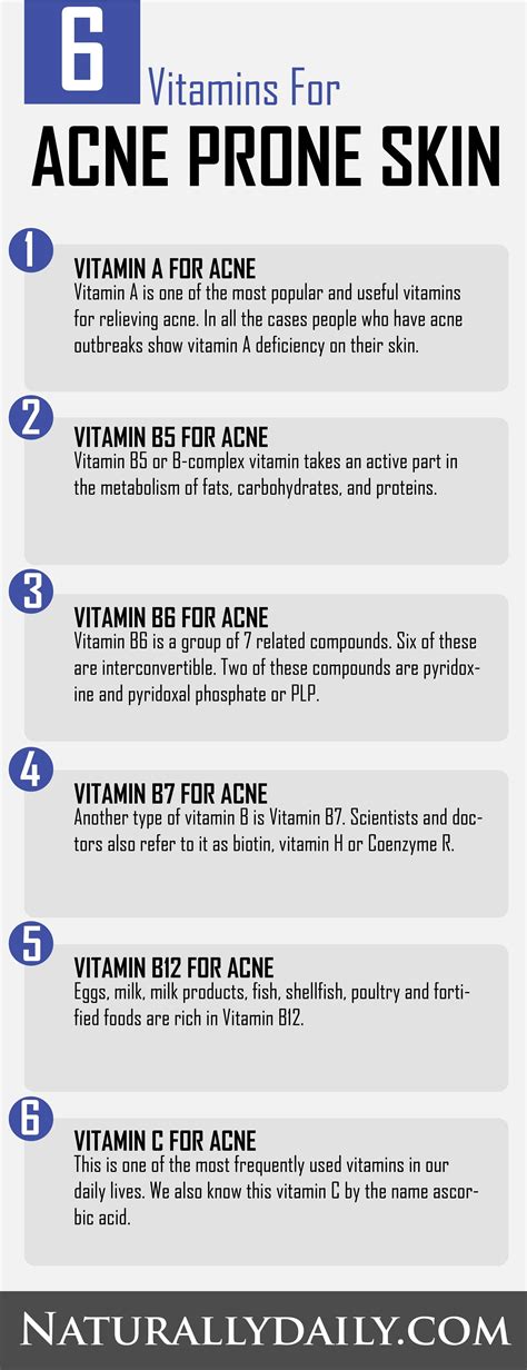 8 Vitamins For Acne Prone Skin That You Should Know Vitamins For Skin