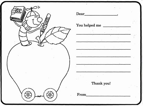 A personal way to show appreciation. Childrens Thank You Cards Luxury Coloring 35 Tremendous ...