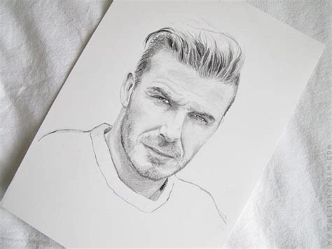 David Beckham Drawing DESIGN AND FORM