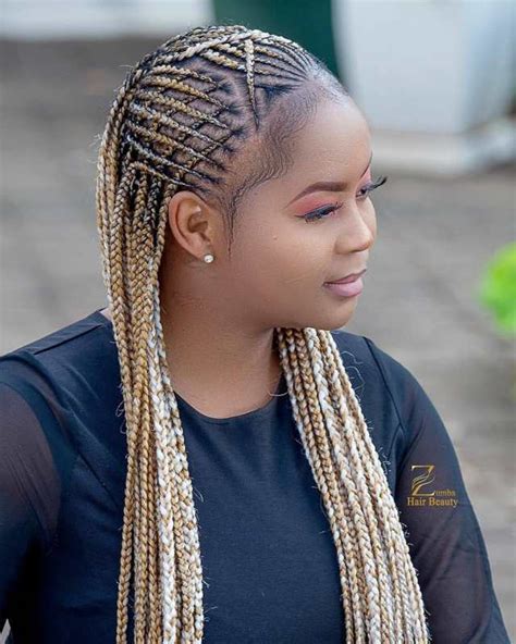 55 Latest African Braid Styles Beautiful Braid Hairstyles For 2020