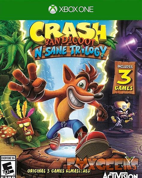 Crash Bandicoot N Sane Trilogy Xbox One Fox Geeks