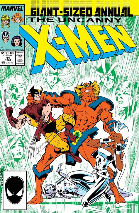 Uncanny X Men Annual Vol 1 1987 Marvel Database Fandom Powered By Wikia