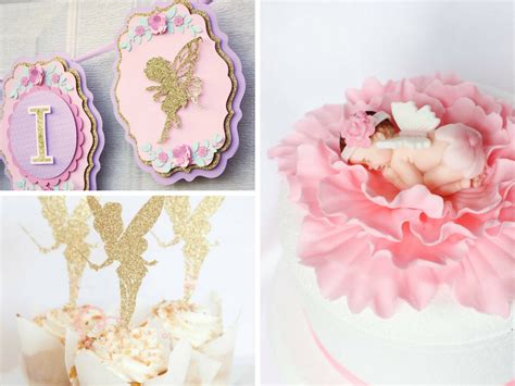 Fairy Themed Baby Shower Decorations And Party Favors Baby Shower