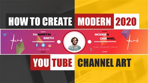 How To Create Youtube Channel Art 2 Modern Art Picsart And Pixellab