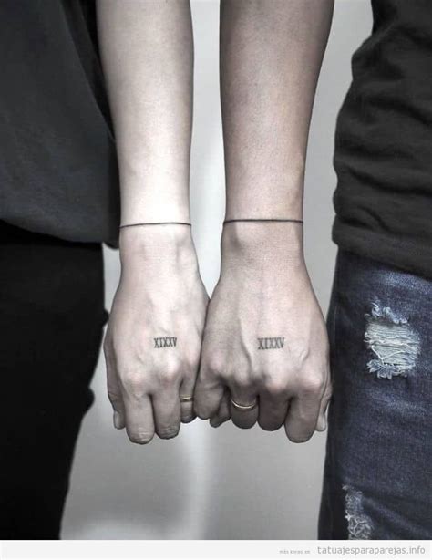 Descubrir Imagem Tatuajes Minimalistas En Pareja Thptletrongtan Edu Vn