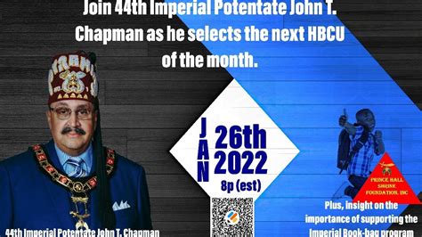 Hbcu Selection With The 44th Imperial Potentate Youtube