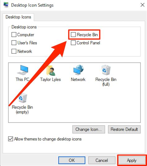 How To Hide The Recycle Bin In Windows 10 And Remove Its Icon From
