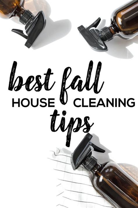 Best Fall House Cleaning Tips