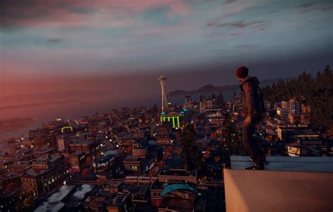 Wallpaper Landscape Seattle Infamous Second Son Infeymos Images For