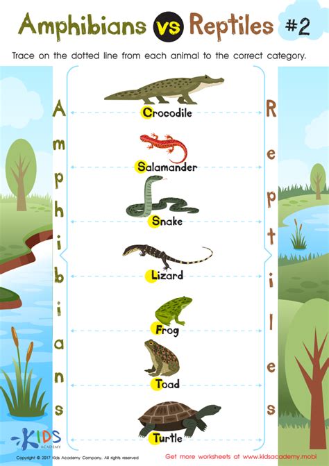 List Of Amphibians For Kids
