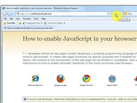 How To Enable Javascript In Your Browser And Why ZOHAL