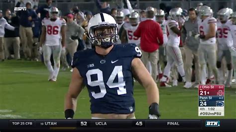 Ohio State At Penn State Football Highlights Youtube