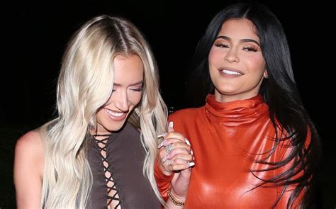 Kylie Jenner And Anastasia Karanikolaou Twin In The Strappiest Outfits