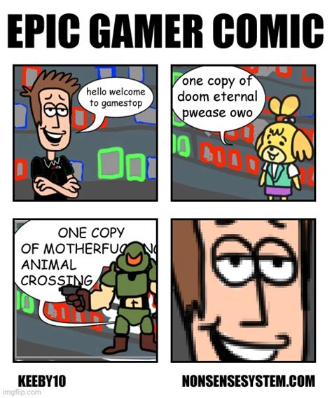 Epic Gamer Comic Imgflip