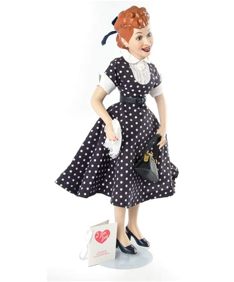 I Love Lucy Hand Crafted Porcelain Lucy Doll From The Hamilton Collection