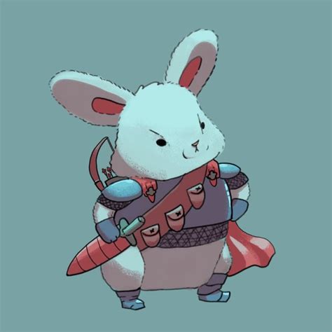 Oc Art Fighter Rabbit A Fighter Of The Bunny Race Theyre Cute