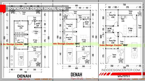 Download Denah Hotel Dwg 54 Koleksi Gambar