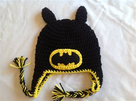Batman Crochet Super Hero Hat