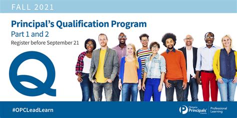 Ontario Principals Council On Twitter The Principals Qualification