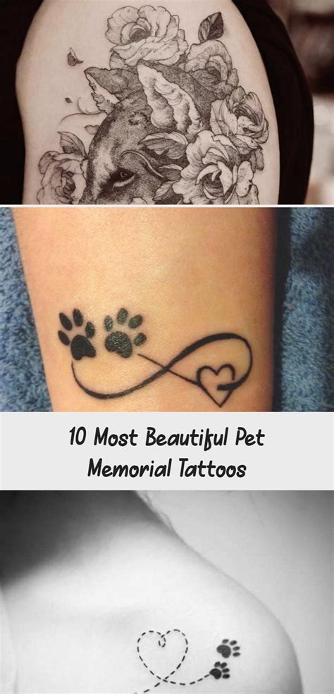 10 Most Beautiful Pet Memorial Tattoos Tattoo Bineyycom Pet