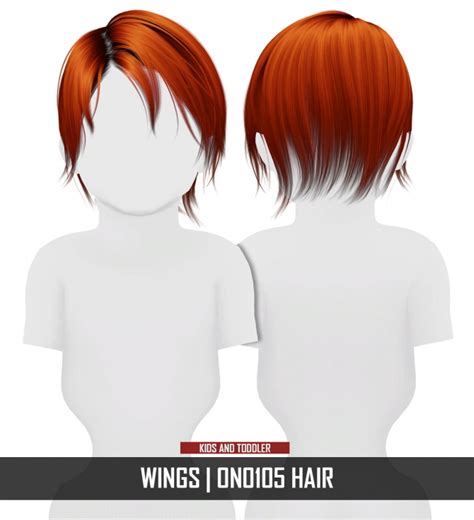 Wings On0105 Hair Kids And Toddler Version By Thiago Mitchell At