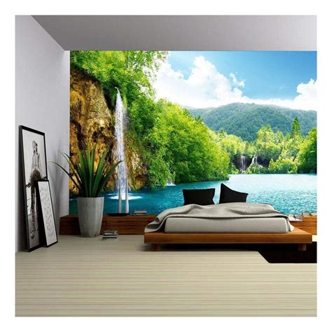 Wall26 Waterfall In Deep Forest Of Croatia Removable