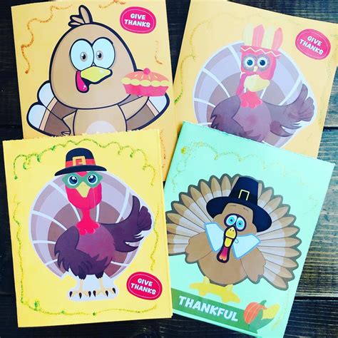 Easy Thanksgiving Cards For Kids To Make Glitter On A Dime