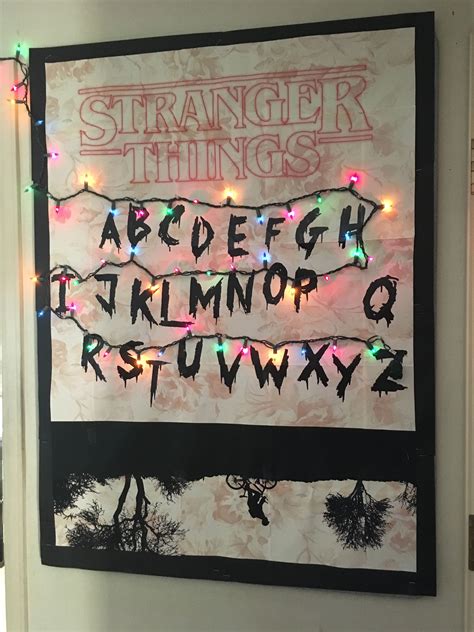 Stranger Things Bulletin Board Stranger Things Halloween Stranger